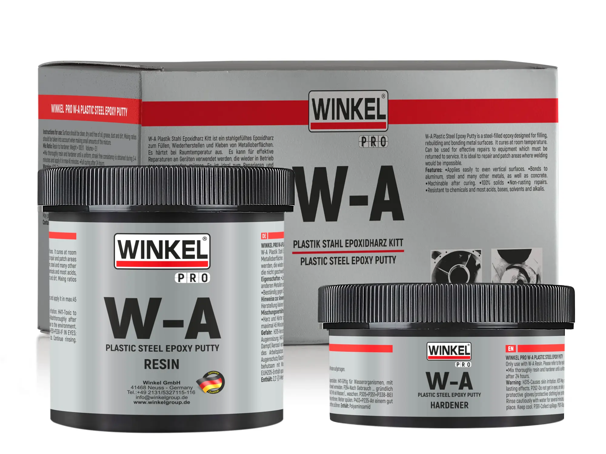 W-A Plastic Steel Epoxy Putty - 20010 image 1