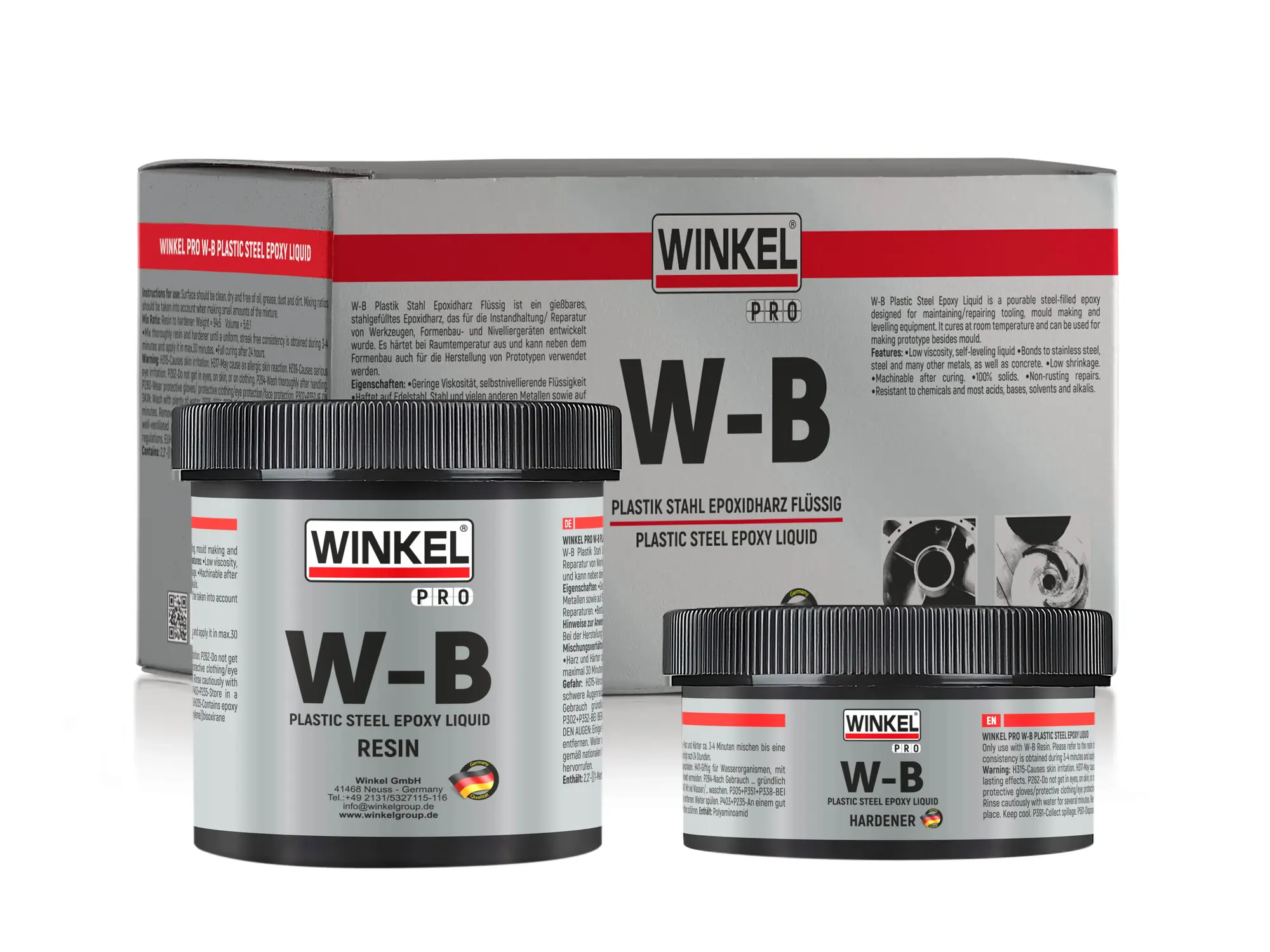 W-B Plastic Steel Epoxy Liquid - 20053 image 1